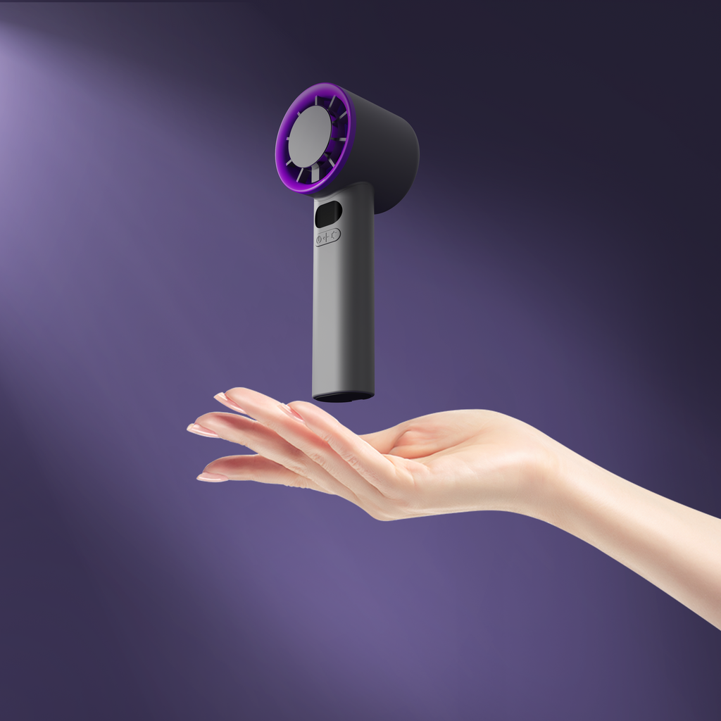 Jabees FrostOne – Tragbarer Turbo-Ventilator mit Kühlplatte