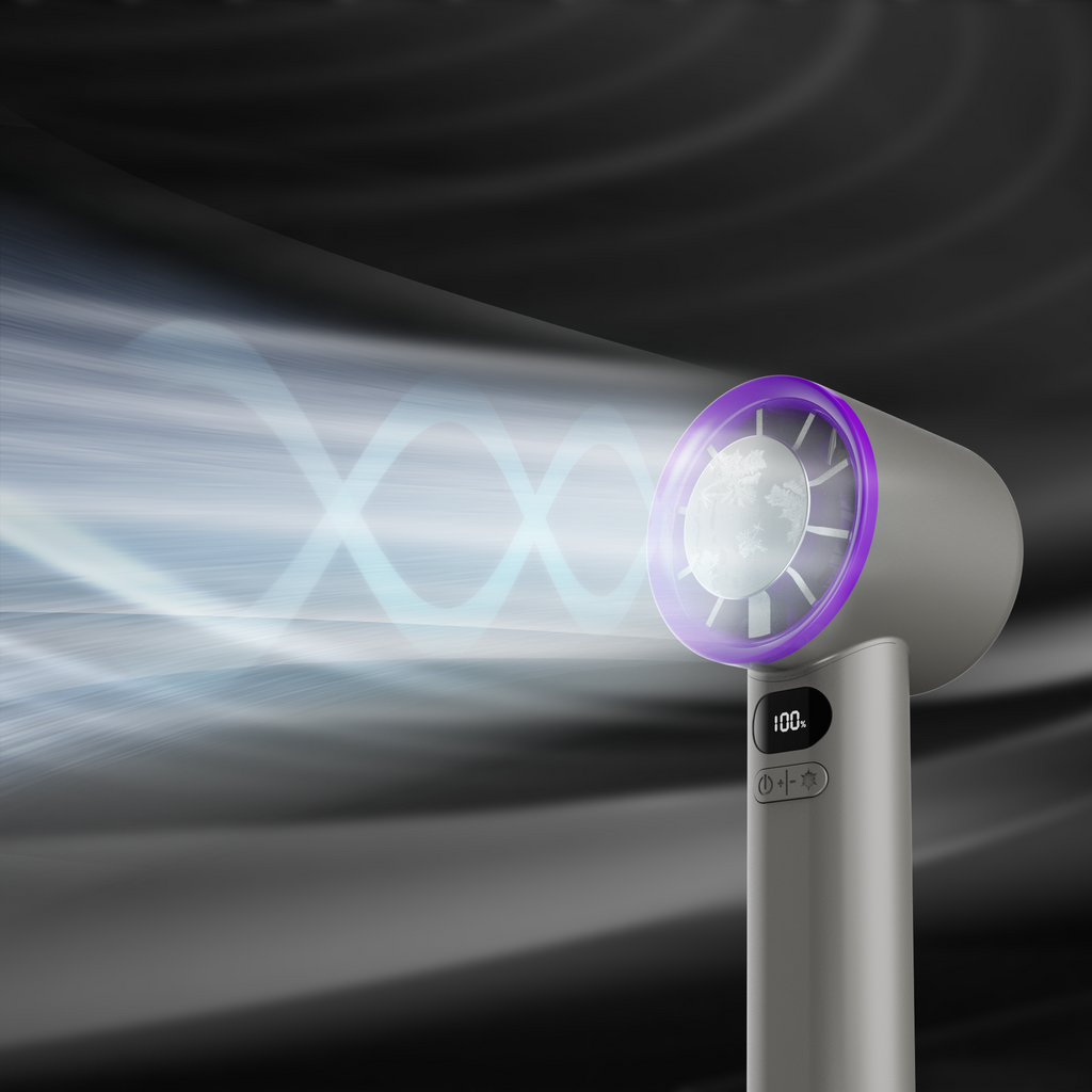 Jabees FrostOne – Tragbarer Turbo-Ventilator mit Kühlplatte