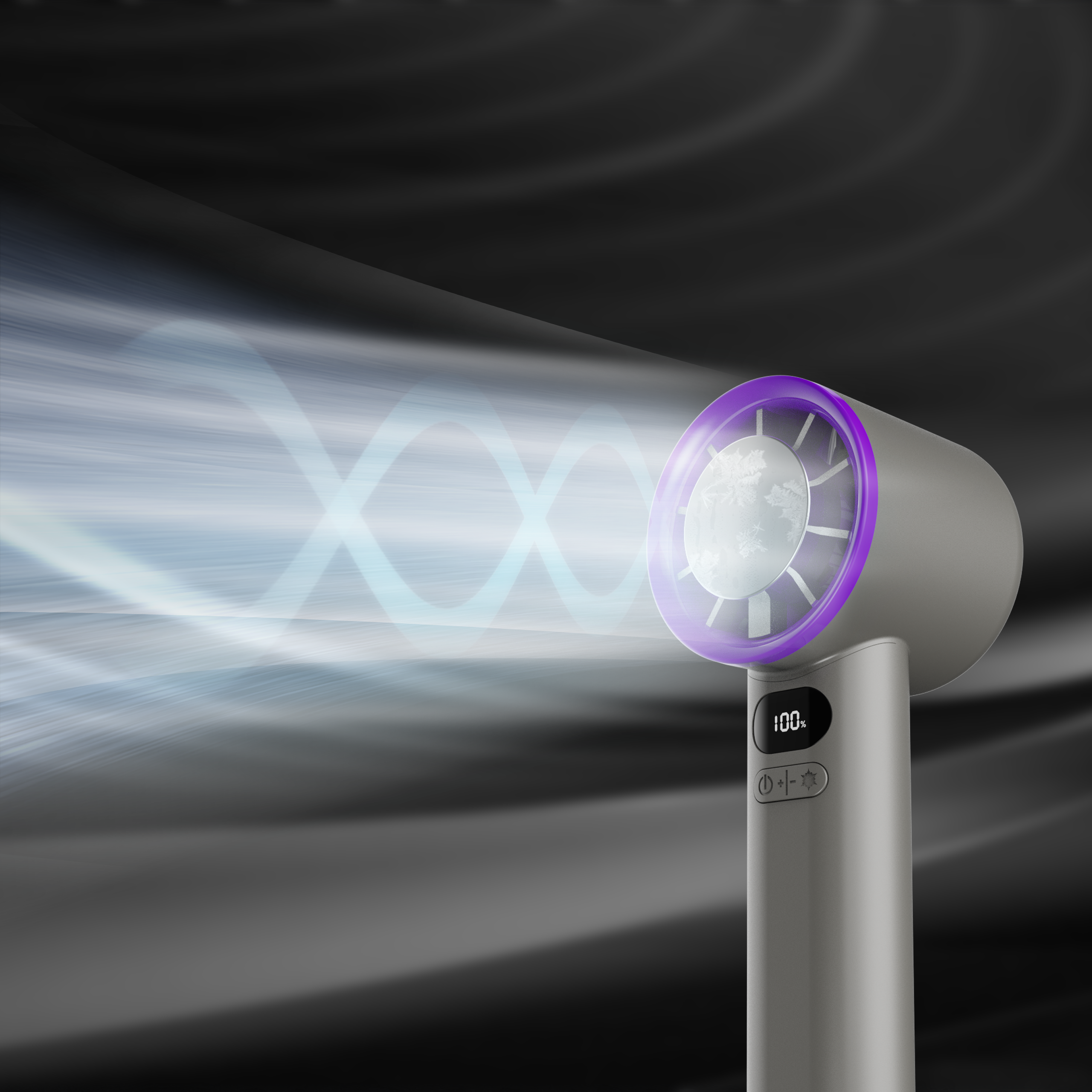 Jabees FrostOne – Tragbarer Turbo-Ventilator mit Kühlplatte