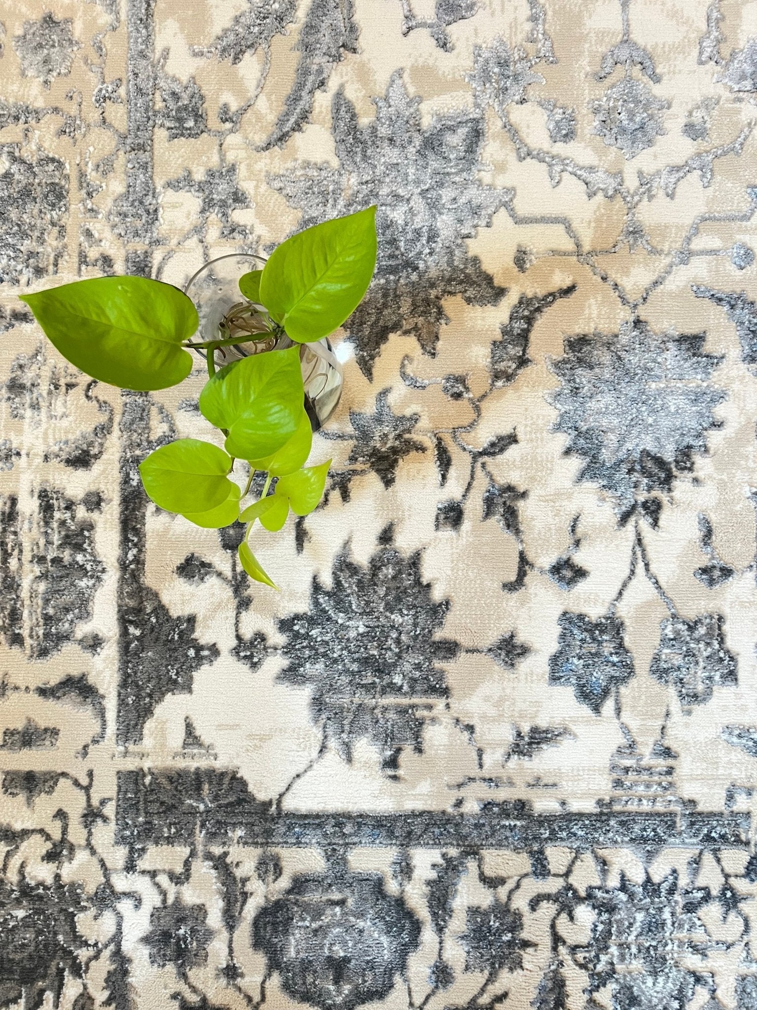 Canvello Premium-Teppiche für Wohnzimmer, Schlafzimmer und Esszimmer – in Elfenbein, Grau und Beige